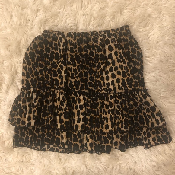 Shein leopard print float skirt - Picture 2 of 3